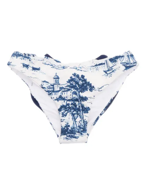 MC2 Saint Barth Kids bow-detailed bikini bottoms