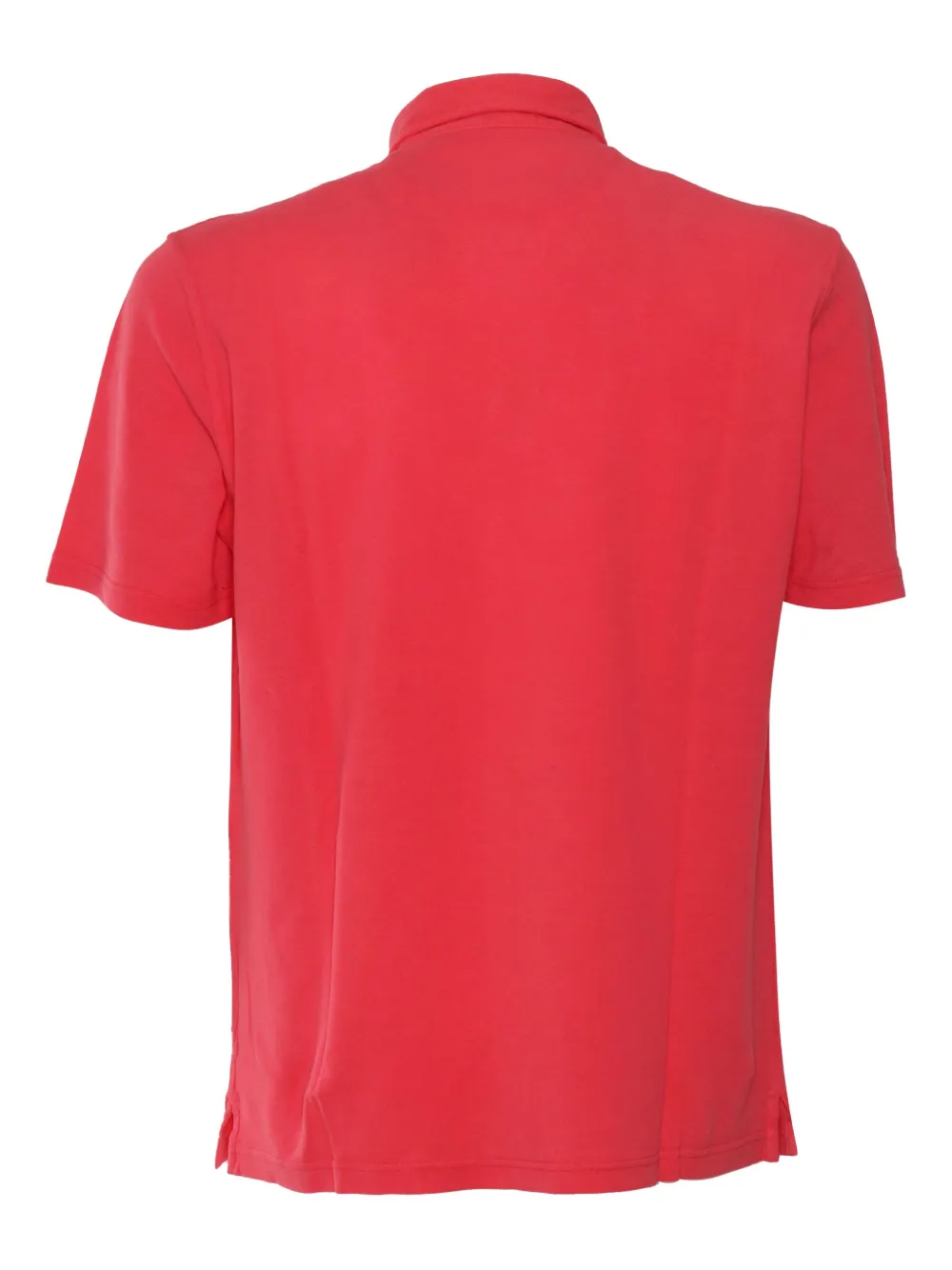 Fedeli Gebreid poloshirt - Rood