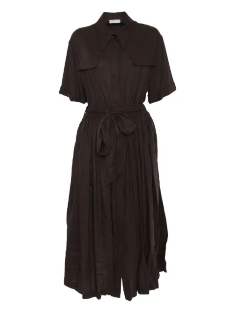 Ballantyne belted gathered dress