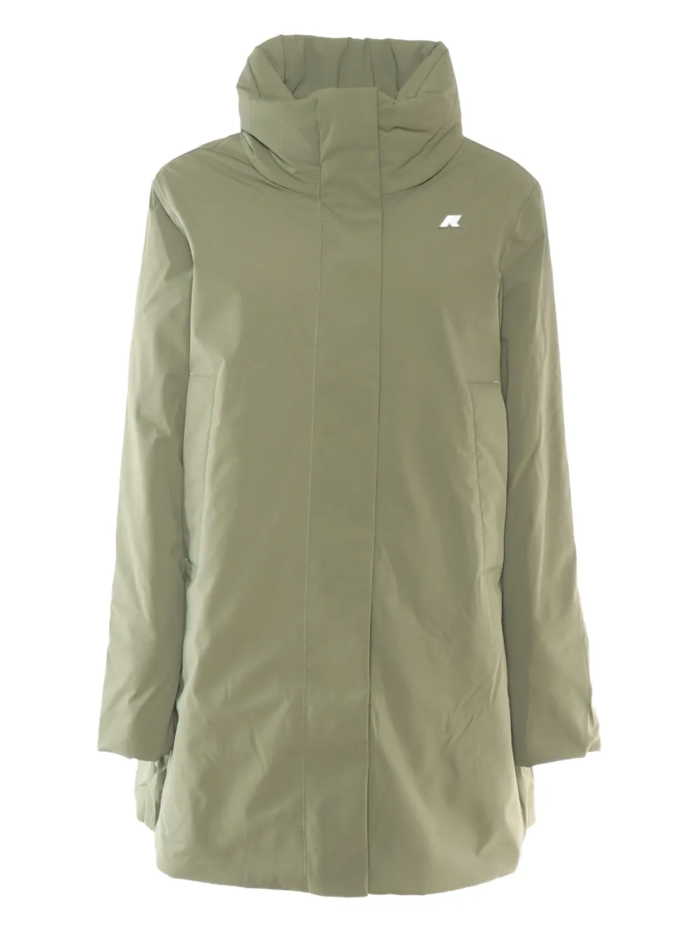 K-way Marla High-neck Padded Parka In Neutral