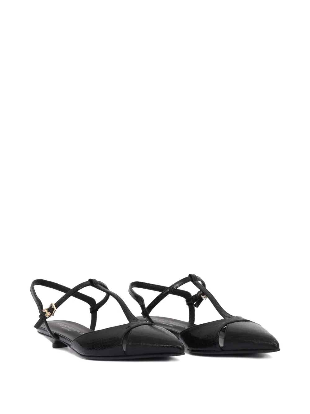 Sergio Levantesi slingback pointed-toe pumps Black
