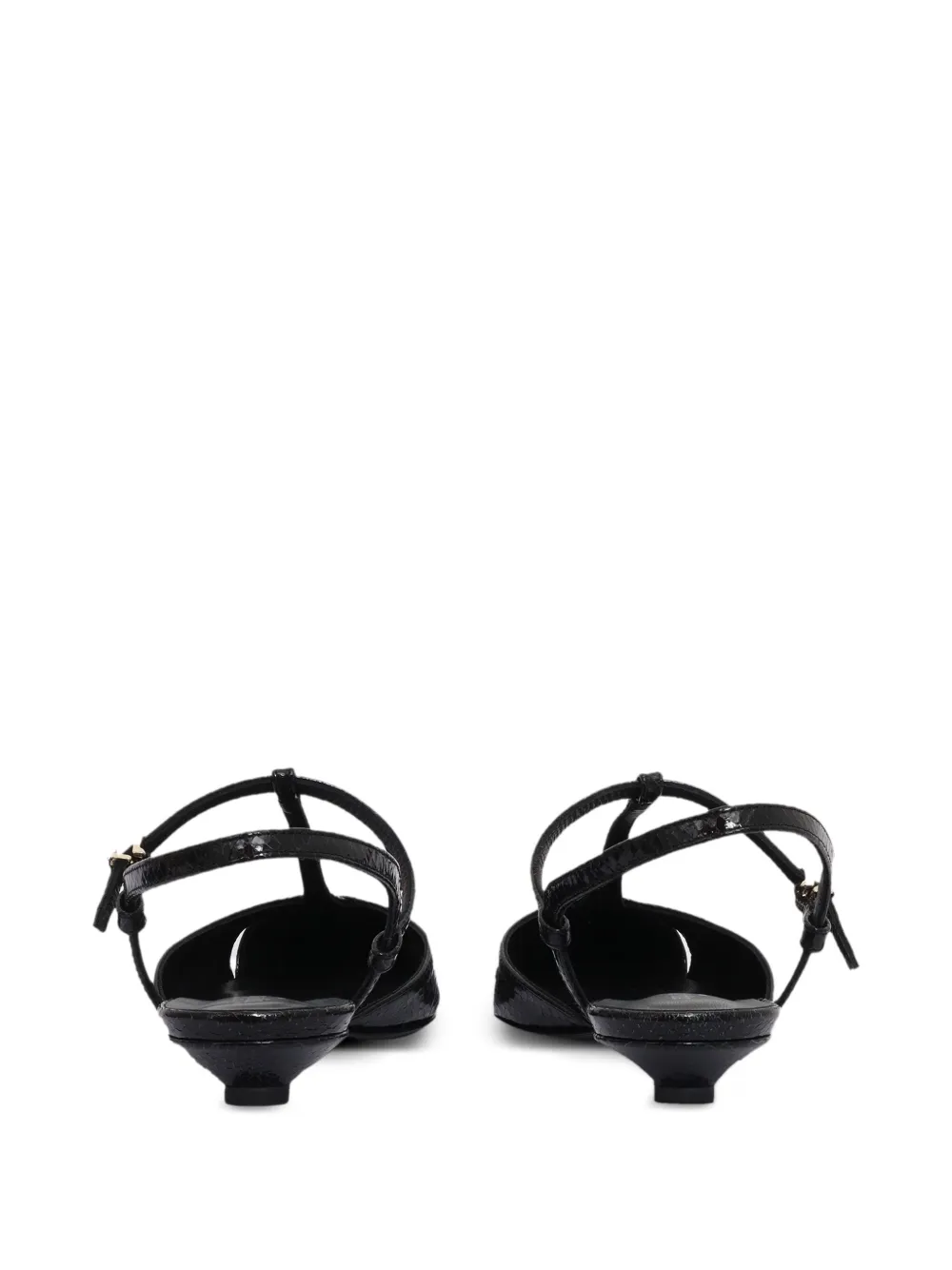 Sergio Levantesi slingback pointed-toe pumps Black