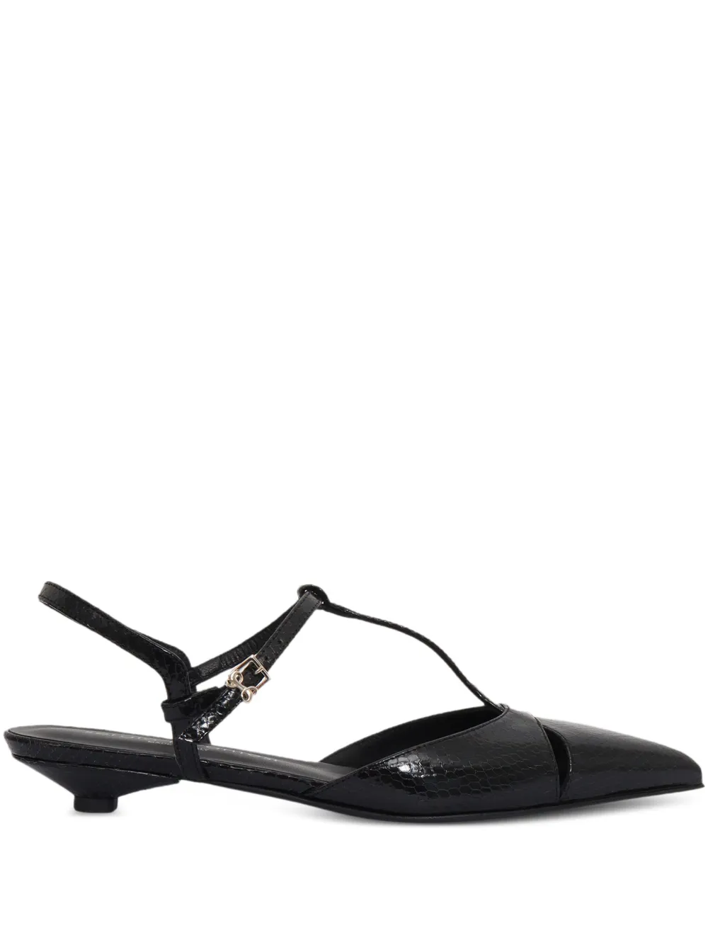 Sergio Levantesi slingback pointed-toe pumps Black
