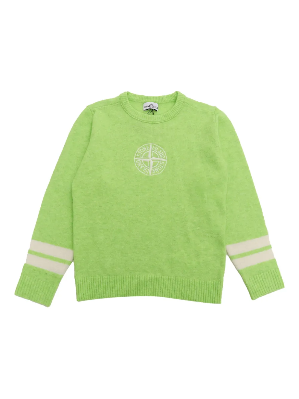 Stone Island Junior Trui met geborduurd logo V0031