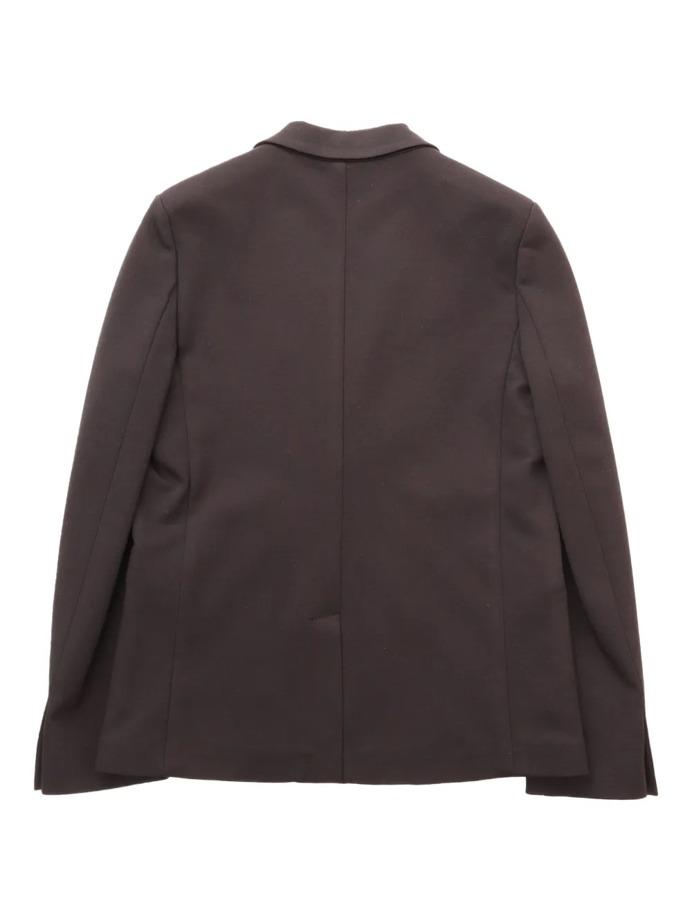 Paolo Pecora Single-breasted Notched-lapel Blazer In Brown