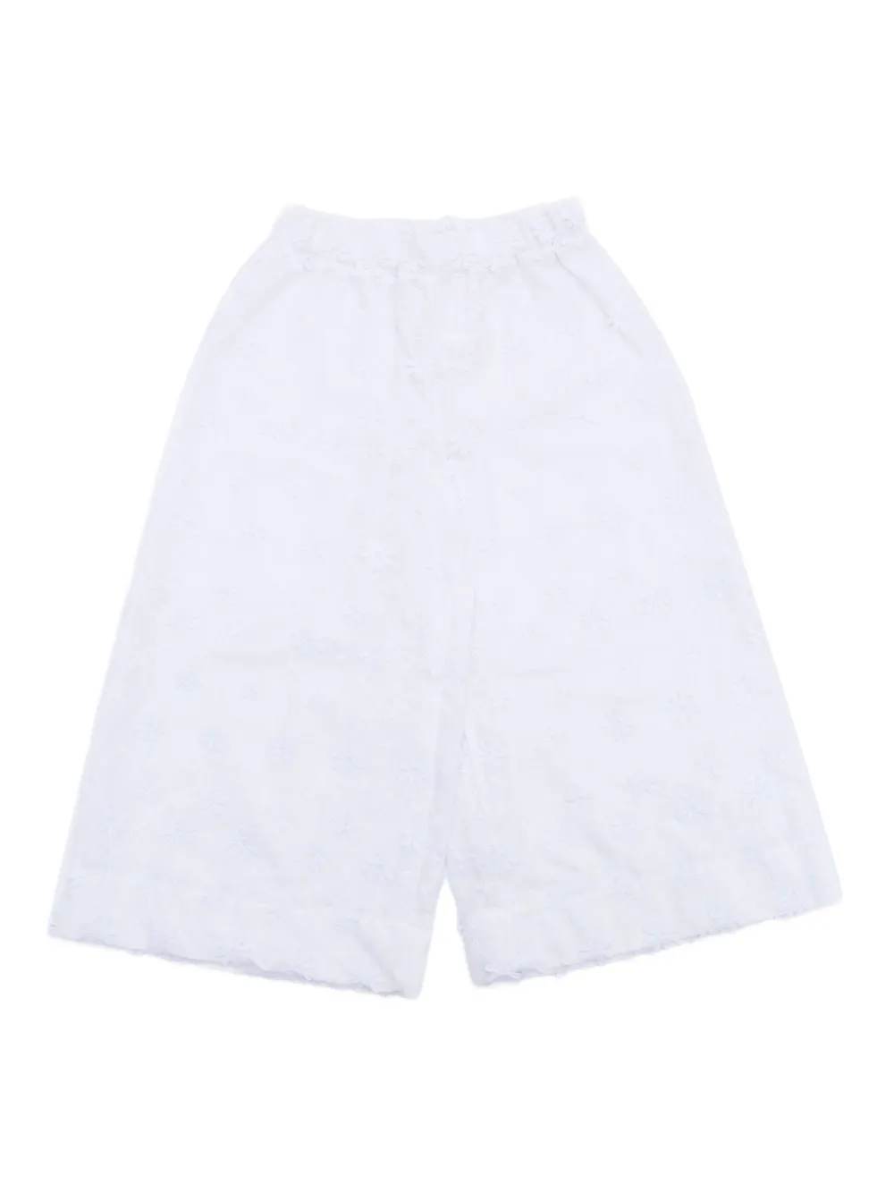 MAGIL embroidered voile trousers | White | Image 1