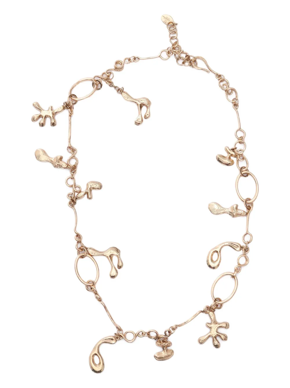 Volto organic-charms necklace