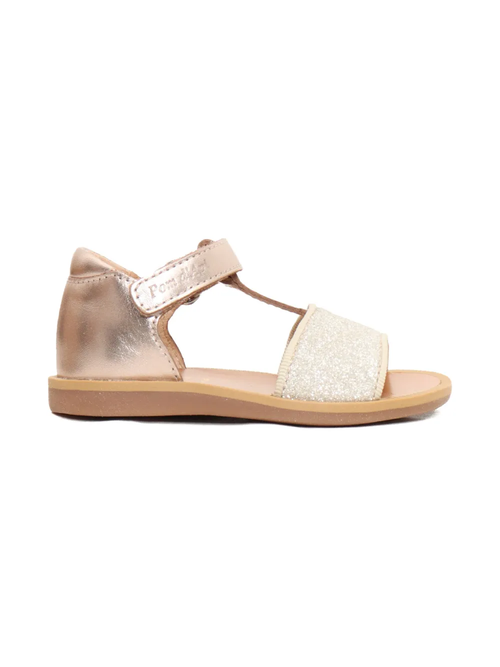 Pom D'api glitter-embellishment sandals Neutrals