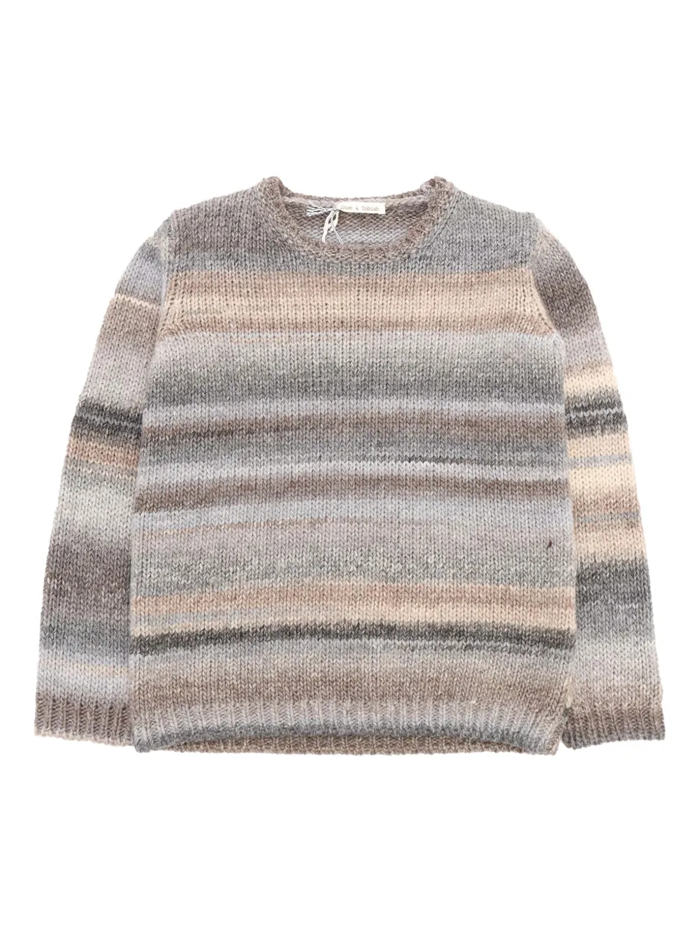 Zhoe & Tobiah Striped Sweater In Multi