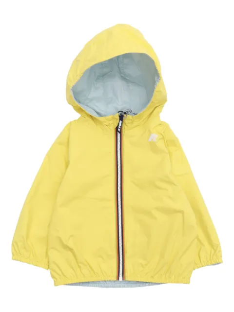 K-Way zip-fastening hooded jacket