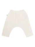 TEDDY & MINOU elastic-waistband trousers - White
