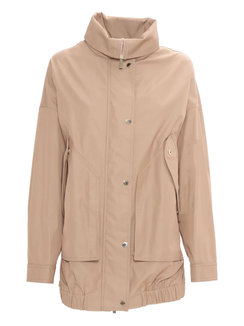 Moorer Olinda drawstring-waist jacket Beige
