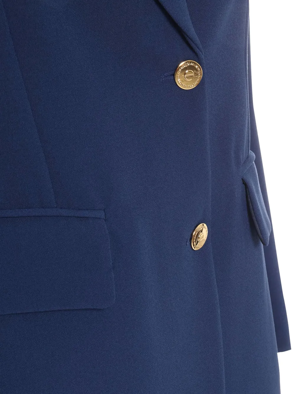 Elisabetta Franchi Blazer met knoopsluiting Blauw
