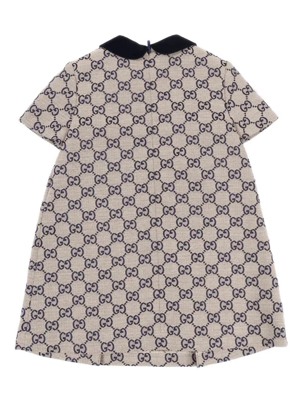 Gucci Kids GG-pattern pleated dress - Beige