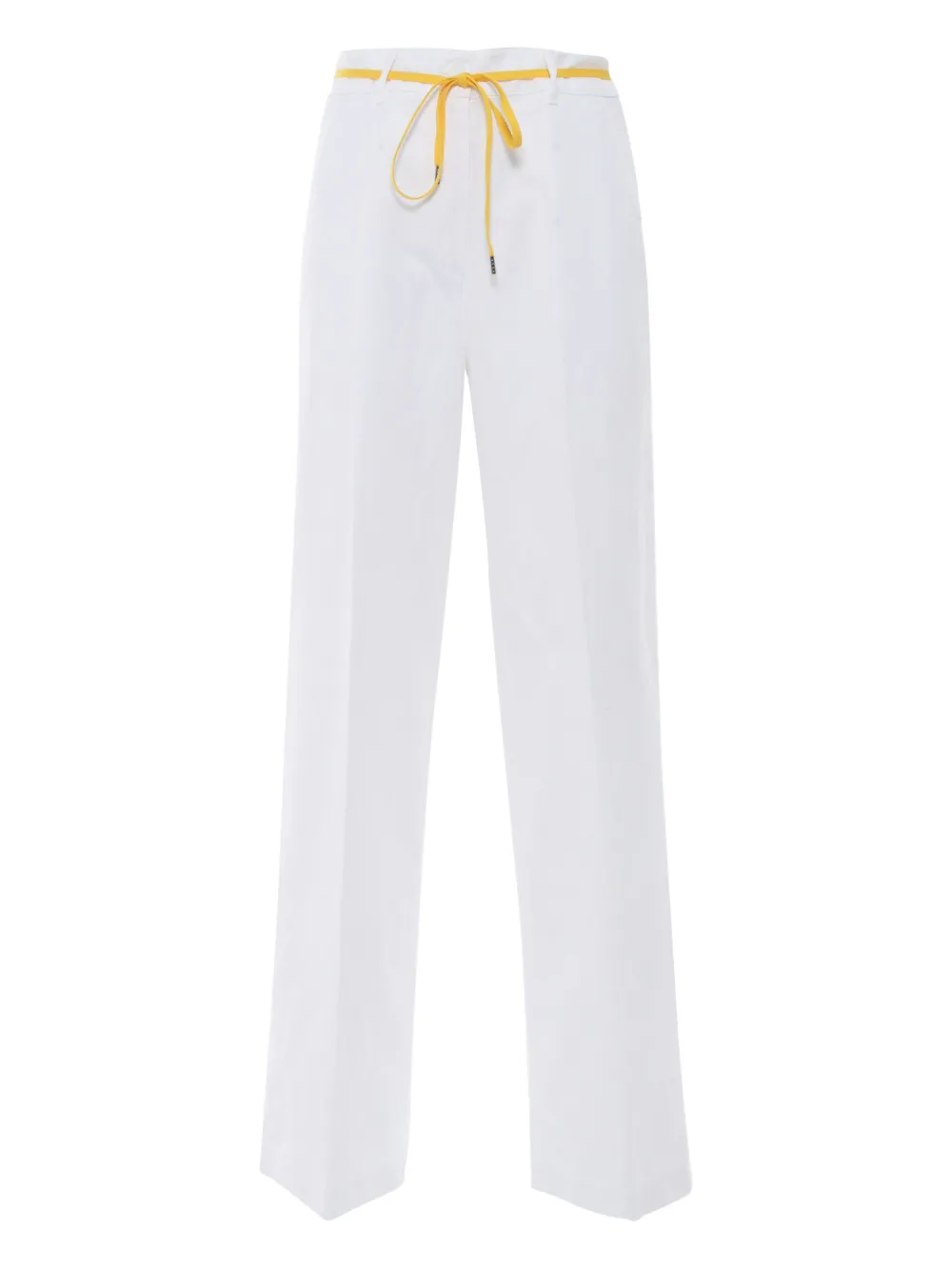 ribbon-belt trousers