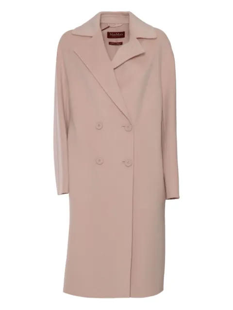 Max Mara cashmere-wool blend double-breasted coat