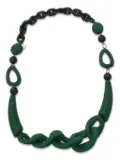 Weekend Max Mara Teismo chain necklace - Green