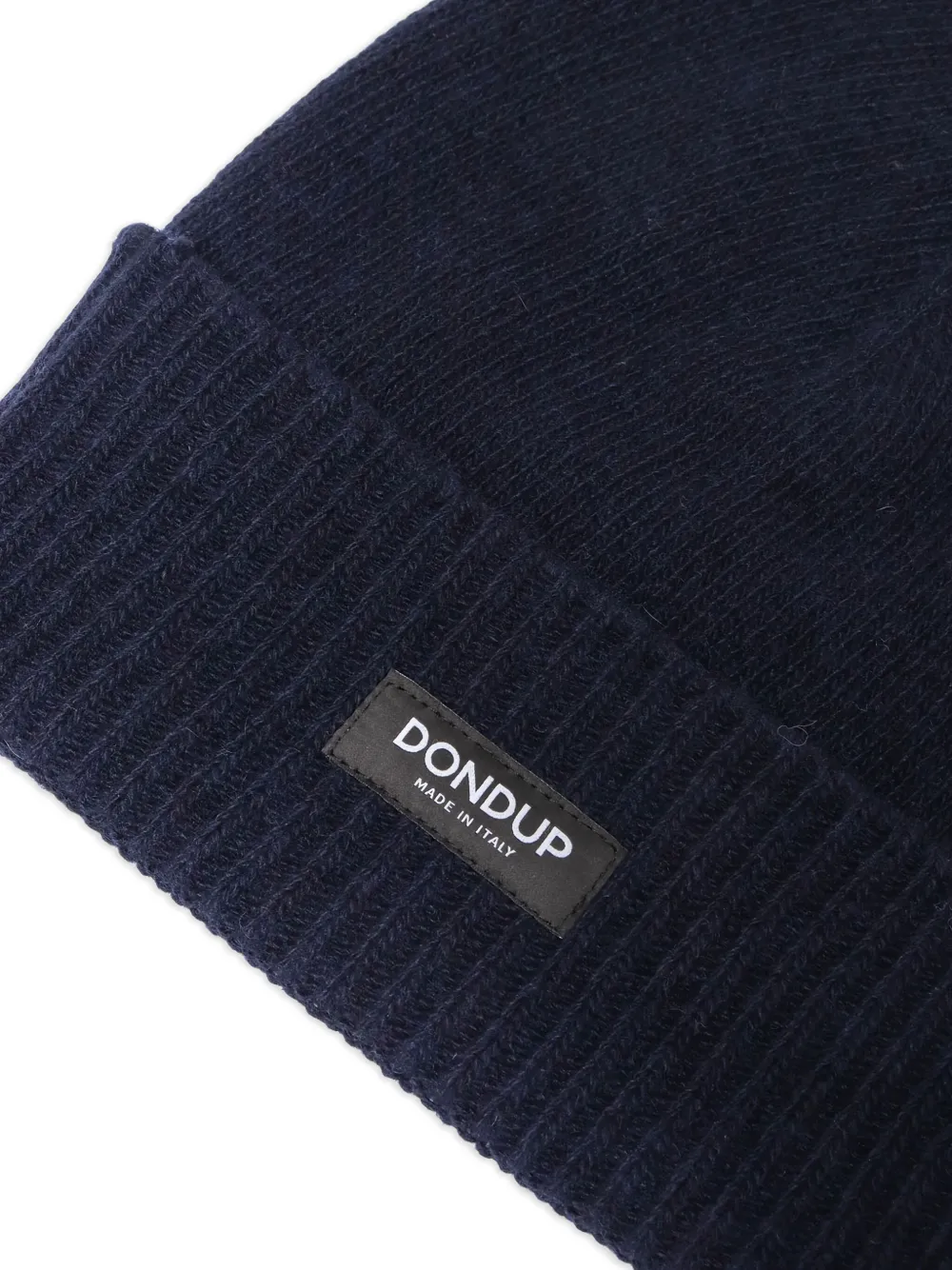 DONDUP Ribgebreide muts Blauw