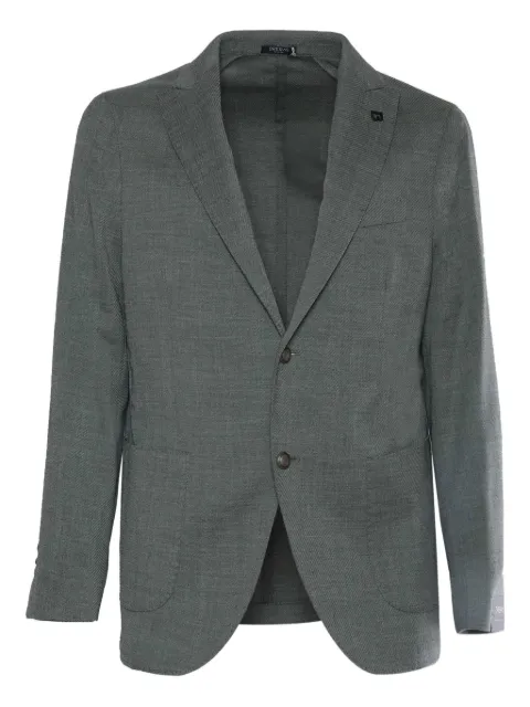 Brera textured two-button blazer