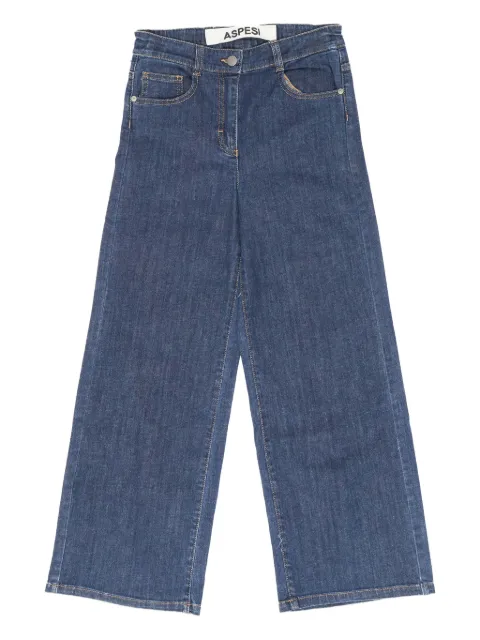 Aspesi Kids Ampi five-pocket straight-leg jeans