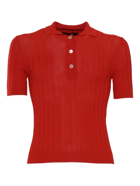 Filippo De Laurentiis ribbed polo top