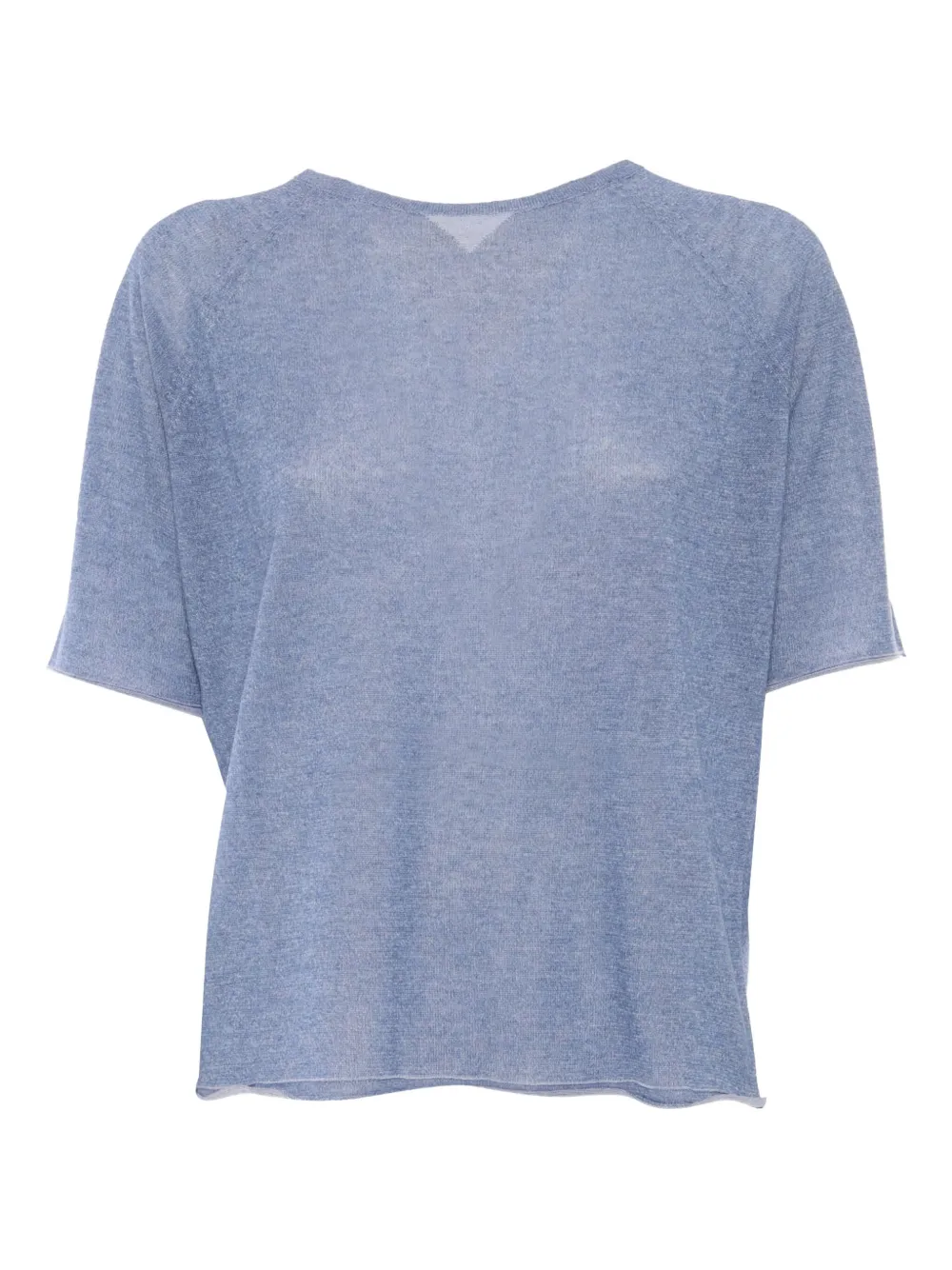 Kangra raglan-sleeve short-sleeve top | Blue | Image 1