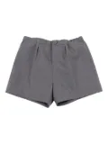 Gucci Kids elastic-waist wool shorts - Grey