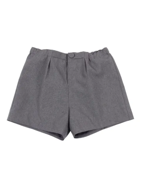 Gucci Kids elastic-waist wool shorts