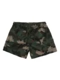 MC2 Saint Barth Kids dinosaur-camo swim shorts - Green