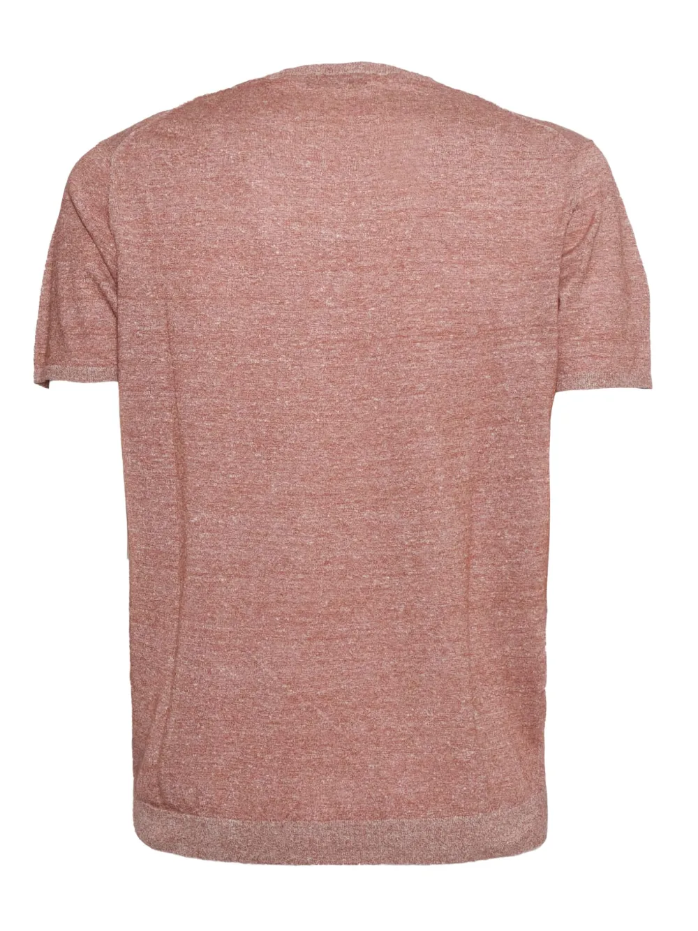 BRANDO short-sleeve straight-hem T-shirt - Rood
