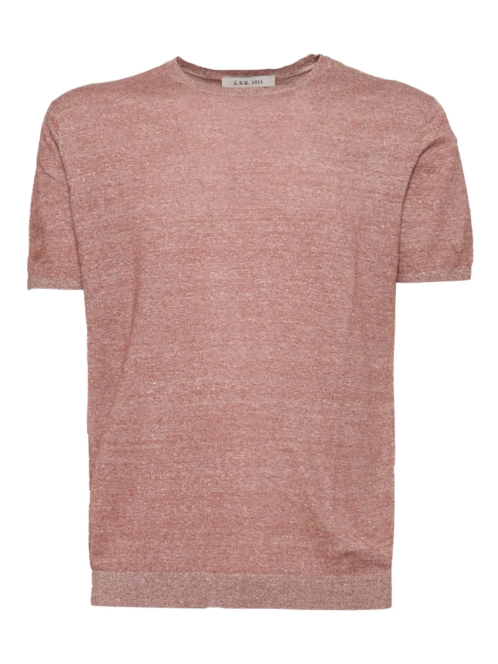 short-sleeve straight-hem T-shirt