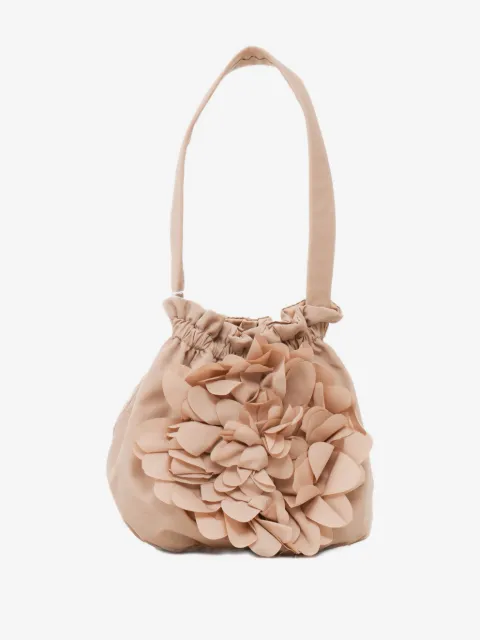 MAGIL flower-embellished taffeta shoulder bag