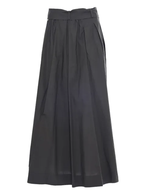 Lorena Antoniazzi pleated belted midi skirt