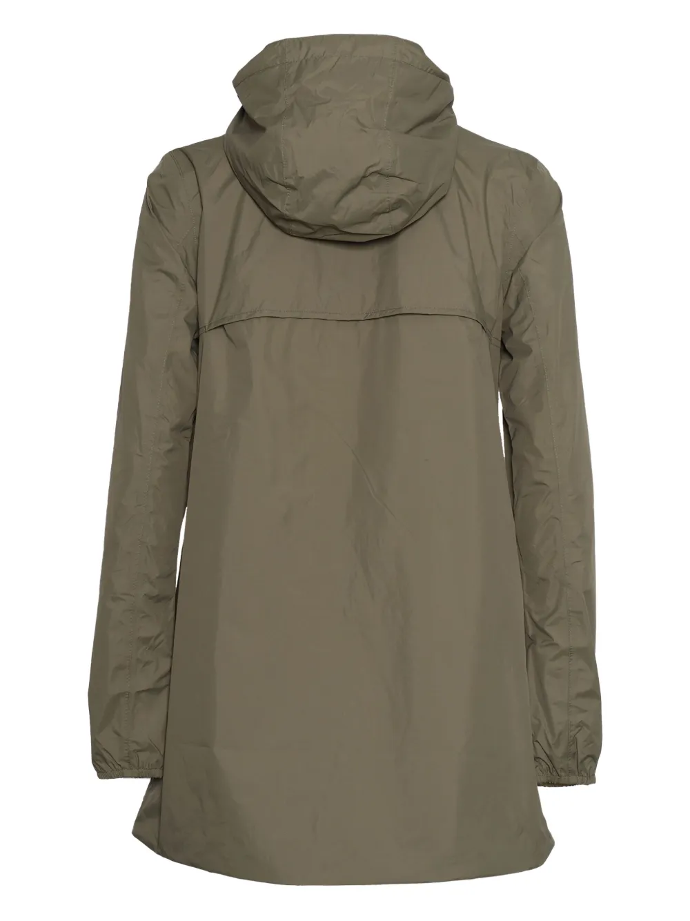 K-Way Sophie Plus.2 omkeerbare regenjas met capuchon Groen