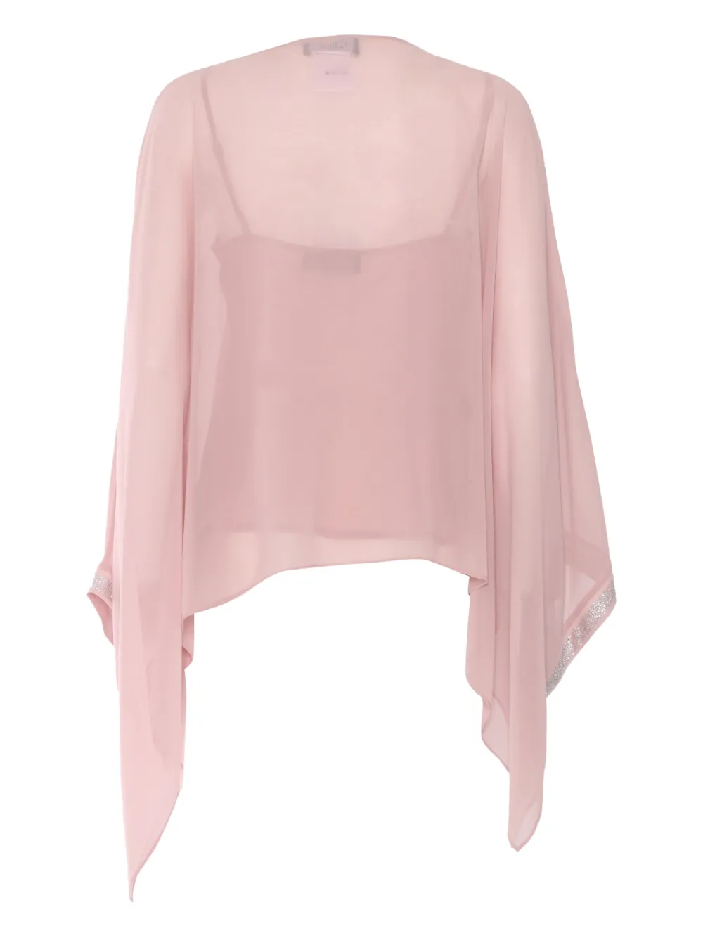 Clips Top met verfraaide afwerking - Roze