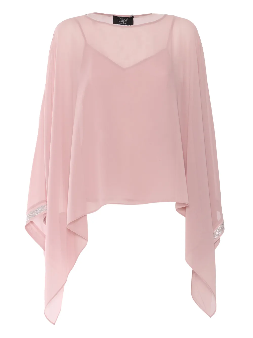 embellished-hem top