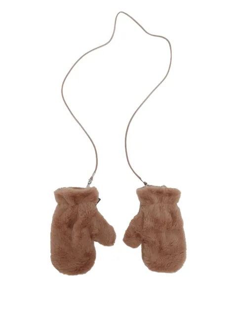 MC2 Saint Barth Kids Muffy faux-fur mittens