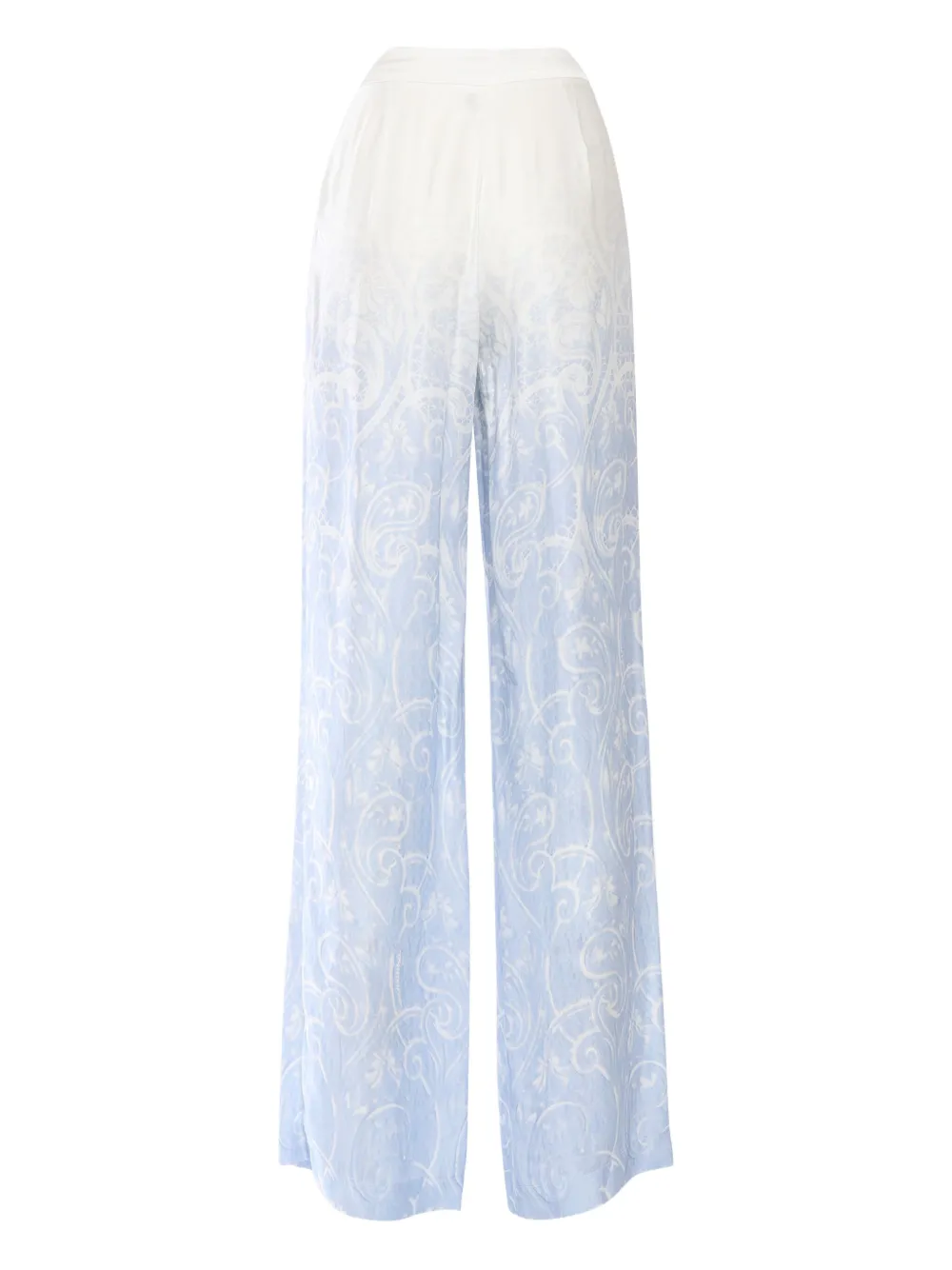Ermanno Scervino paisley-print trousers Blauw