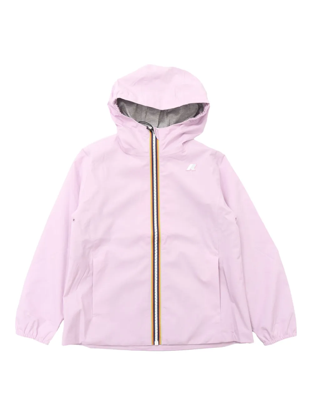 K-Way Marguerite regenjas met capuchon Roze