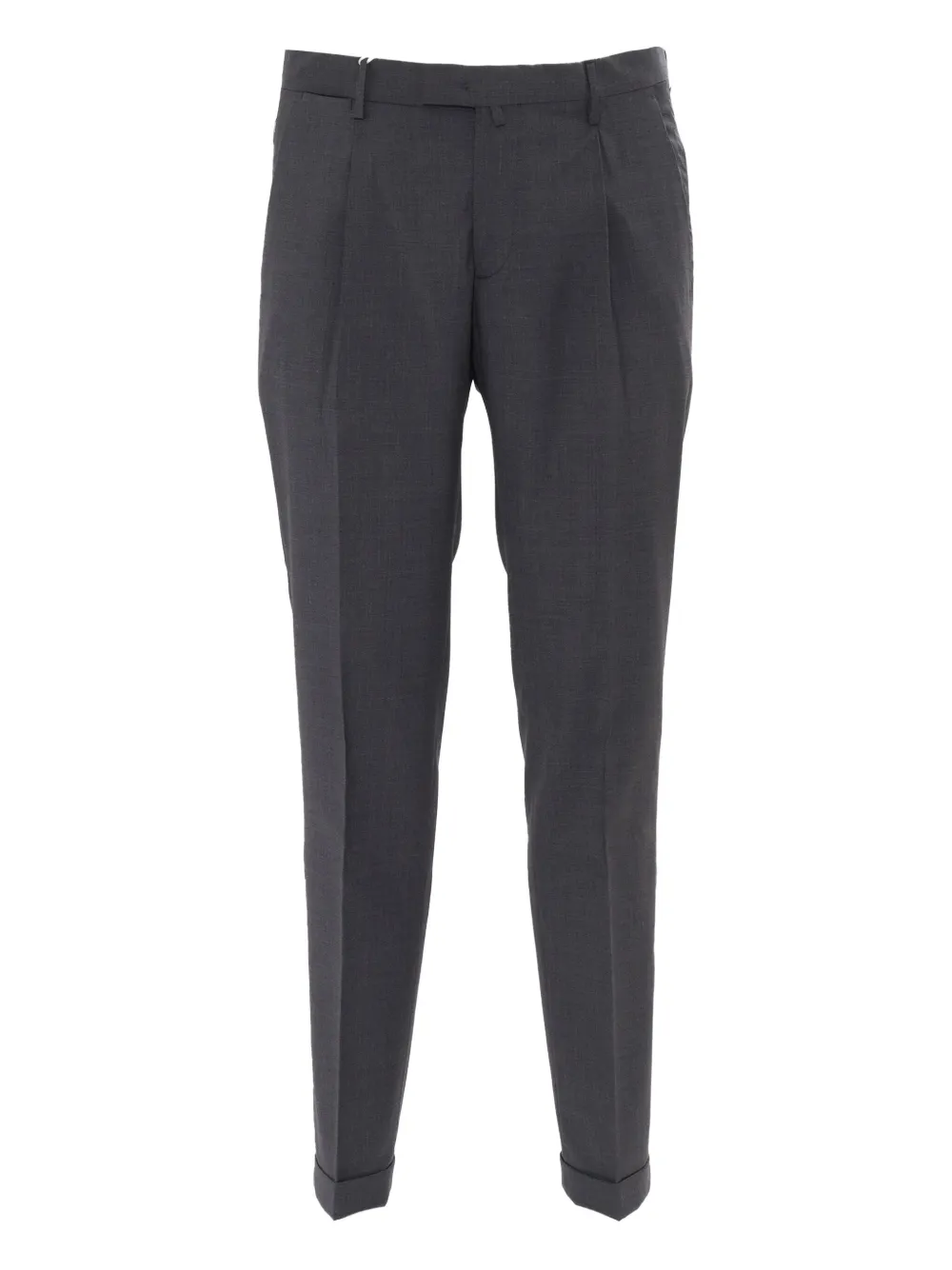 Briglia 1949 pleated-cuff trousers Grijs