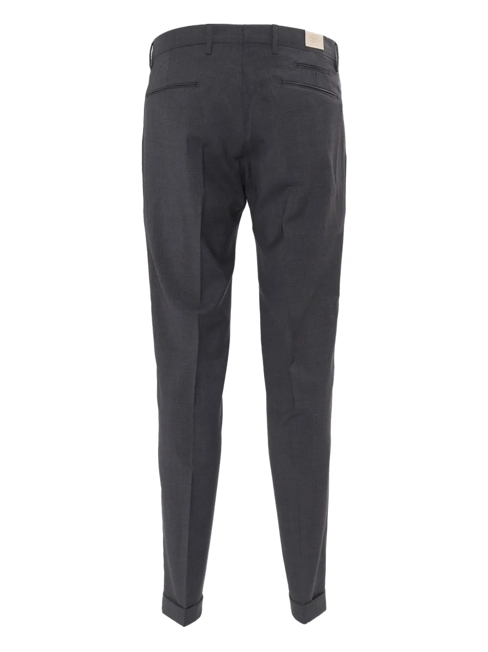 Briglia 1949 pleated-cuff trousers Grijs