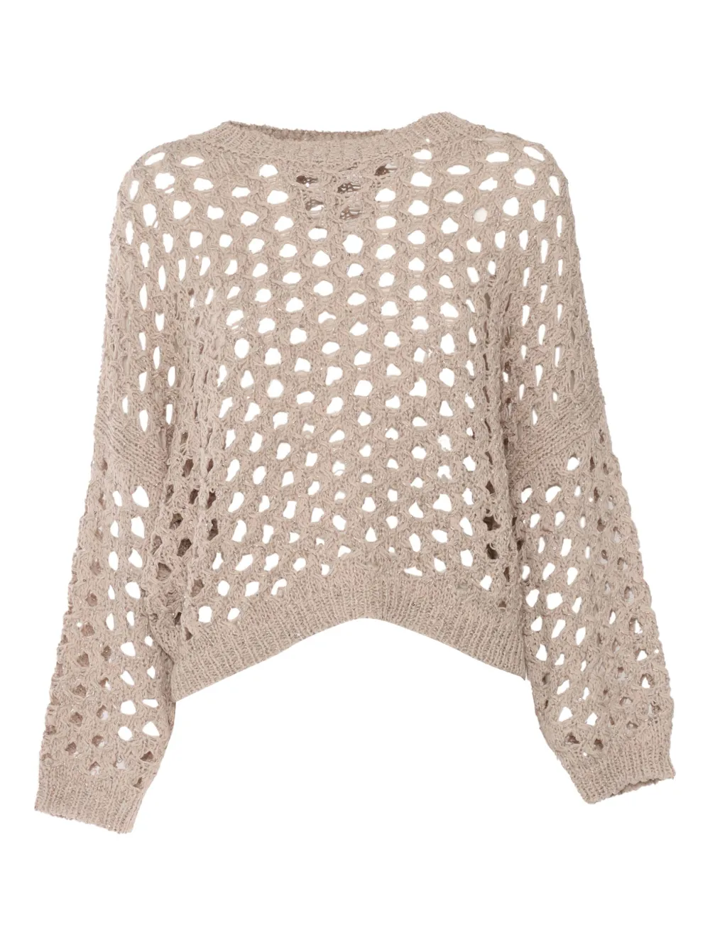 Campanellino open-knit sweater
