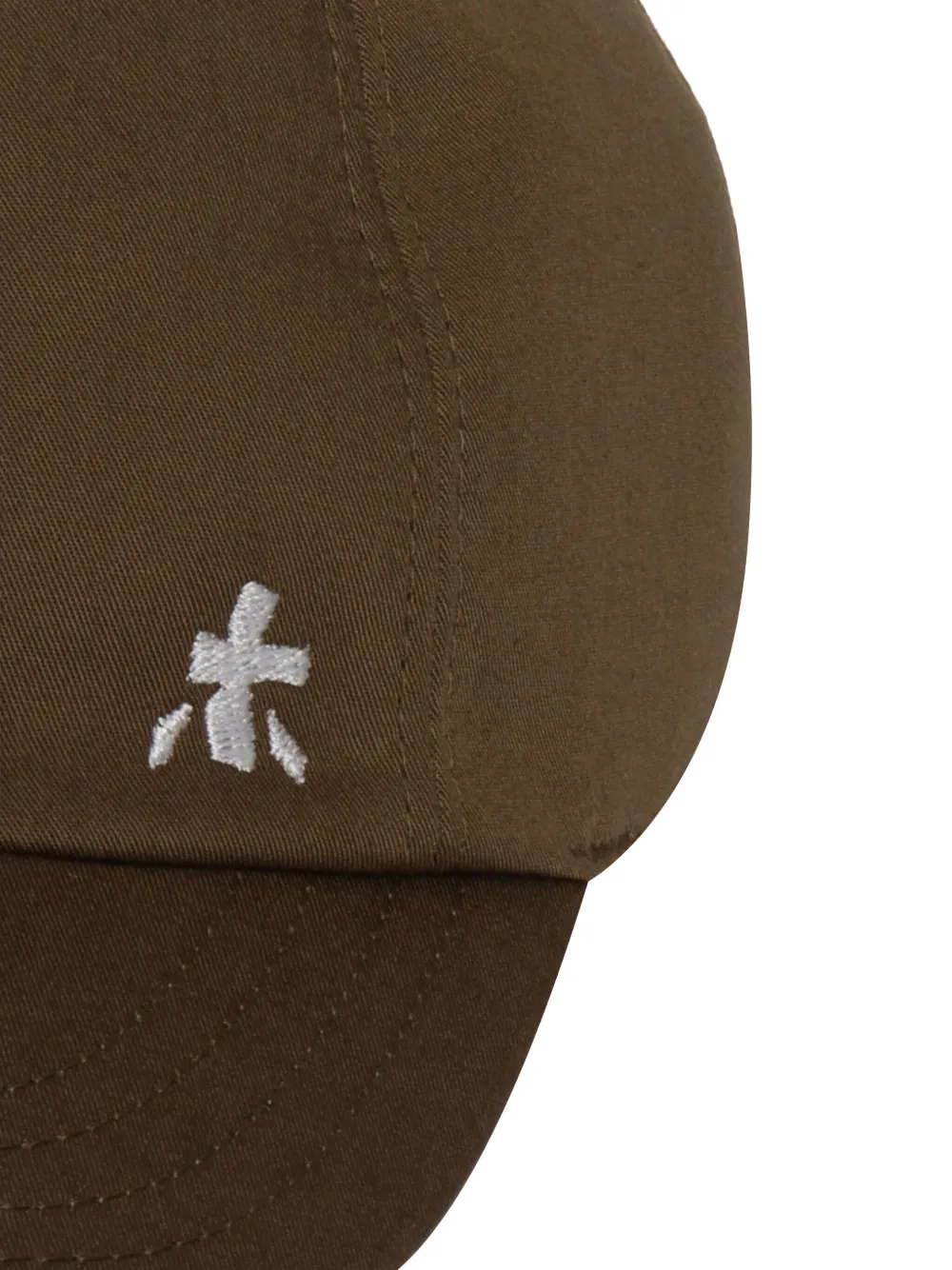 Premiata Honkbalpet met geborduurd logo Groen