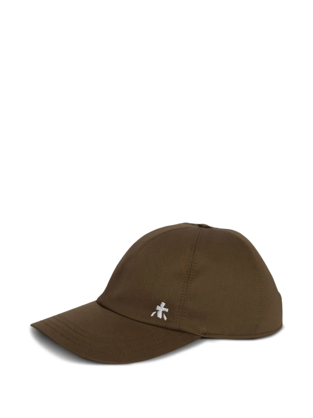logo-embroidered baseball cap