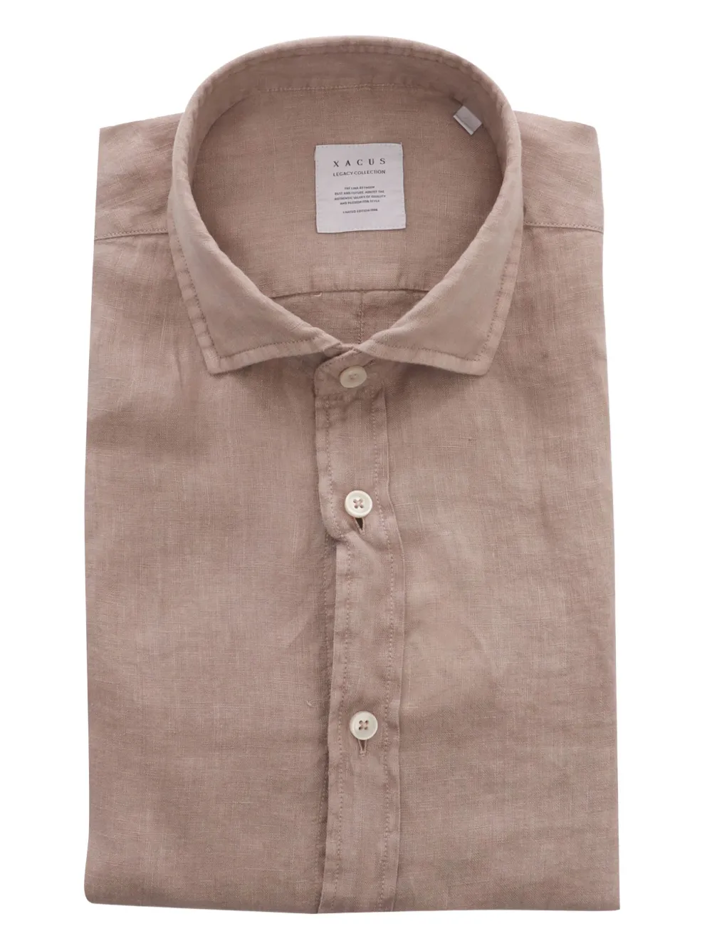 linen button-down shirt