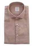 Xacus linen button-down shirt - Pink