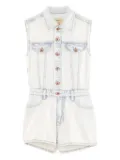 Bellerose Kids sleeveless button-fastening jumpsuit - Blue