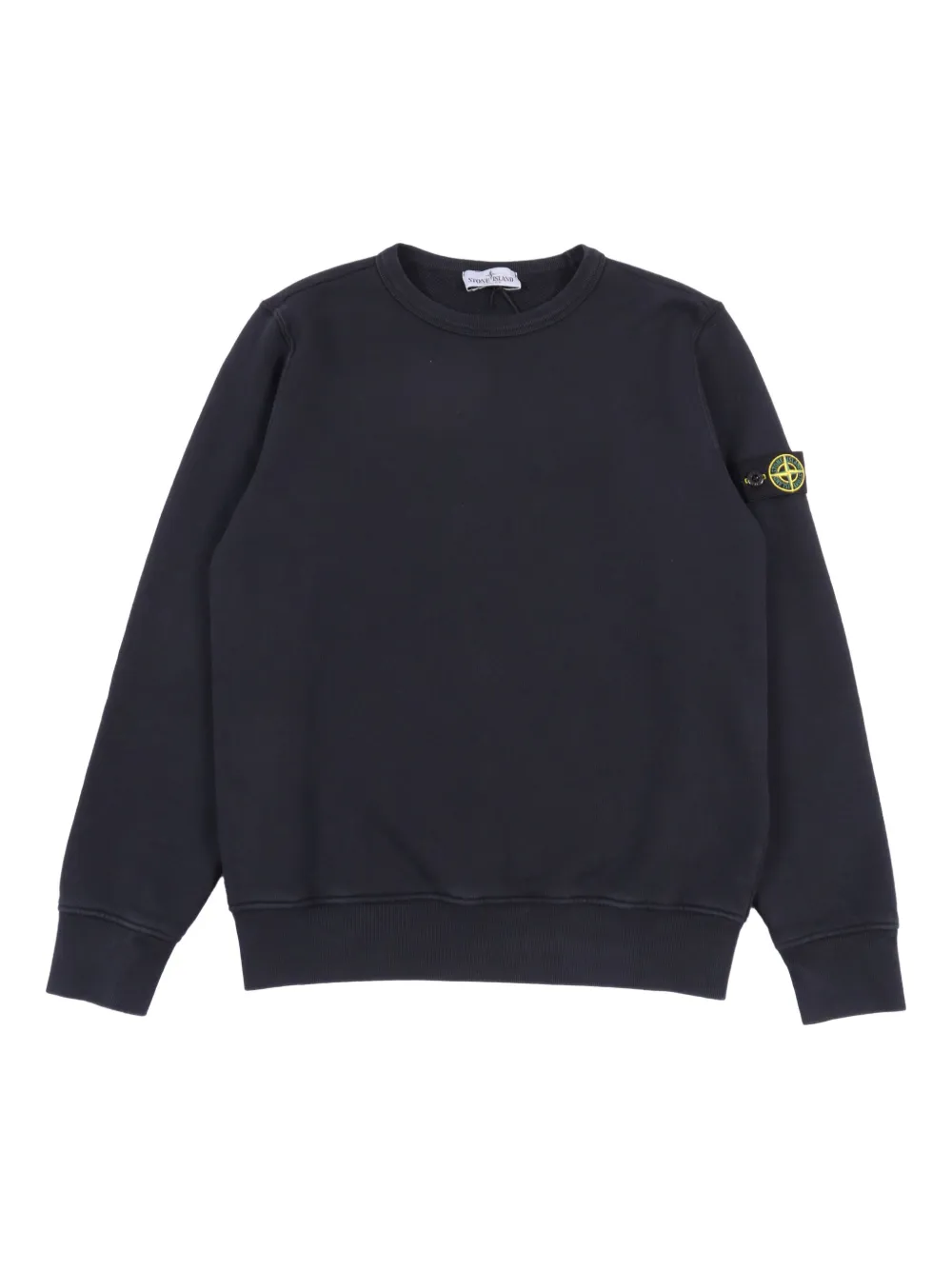 Stone Island Junior Compass-badge cotton sweatshirt - ブラック Stone Island Junior Compass-badge cotton sweatshirt - ブラック