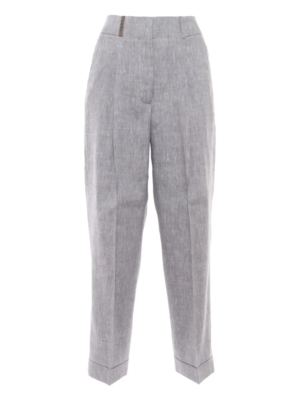 Peserico elasticated-waist trousers | Grey | Image 1