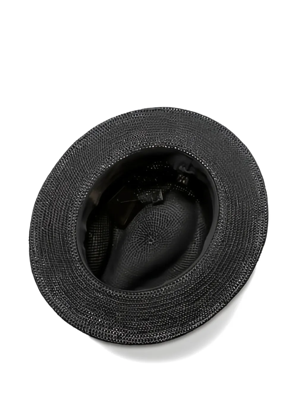 Borsalino 黒 ストローハット Borsalino - Borsalino ボルサリーノ ストローハット 黒 【古着